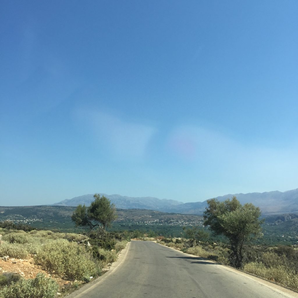 route en Crète