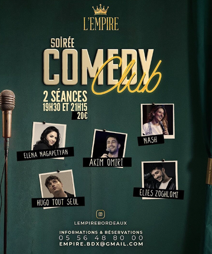 Empire Bordeaux comedy club